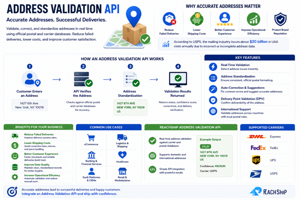 ReachShip Address Validation API