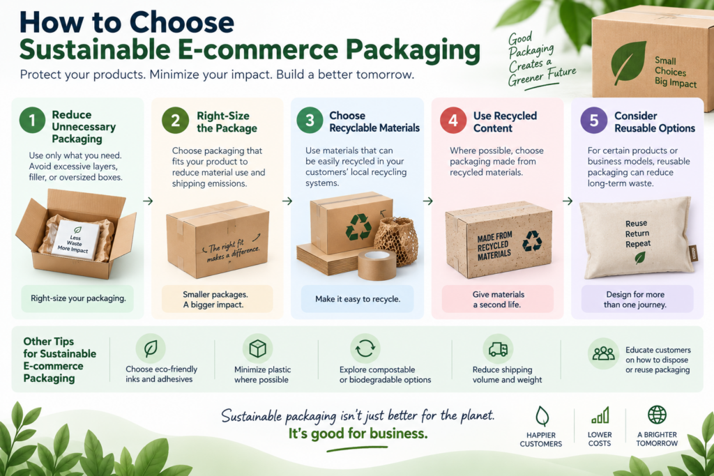 How to Choose Sustainable E-commerce Packaging