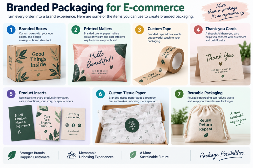 Branded Packaging for E-commerce