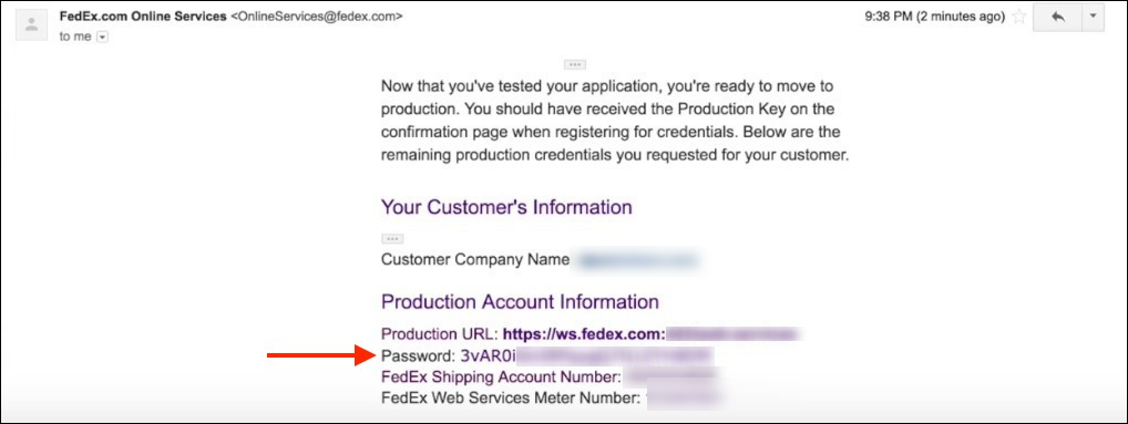 Obtain your FedEx Account Credentials | Mail from fedex