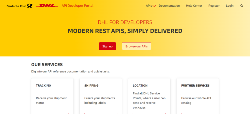 The Best Shipping APIs for eCommerce Shipping | DHL API