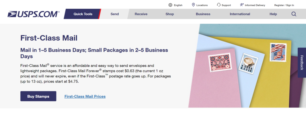 thumbnail image 2 of First Class Mail Shipping Cost Listing – For Postage Payment (Not A Physical Item) 2 of 5