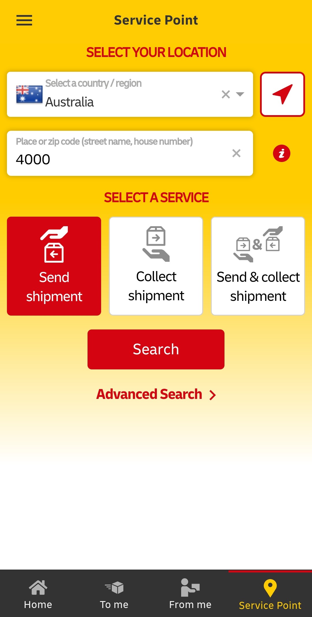 How to find a dhl drop off near me reachship