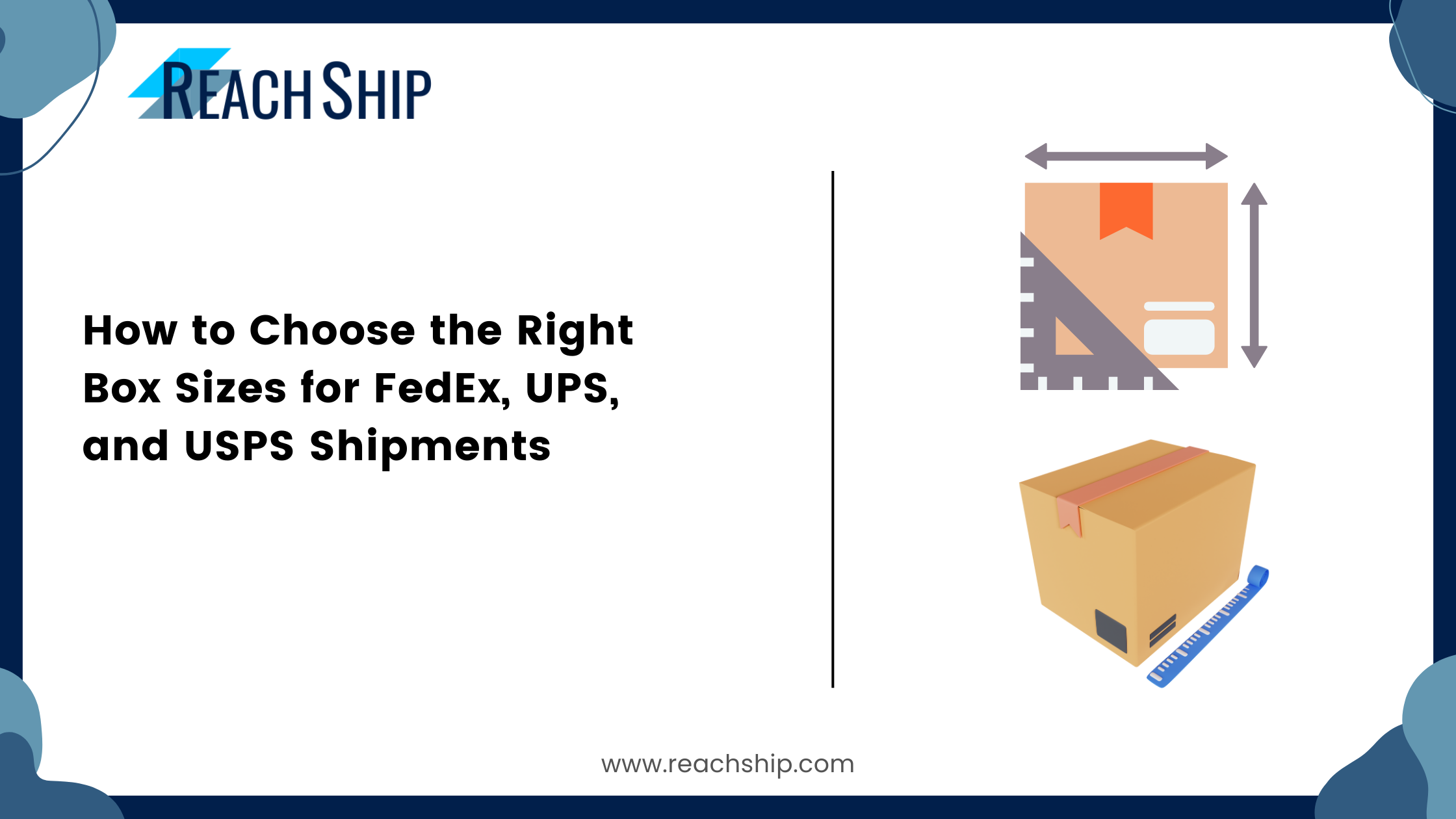 How to Choose the Right Box Sizes for FedEx, UPS, and USPS Shipments