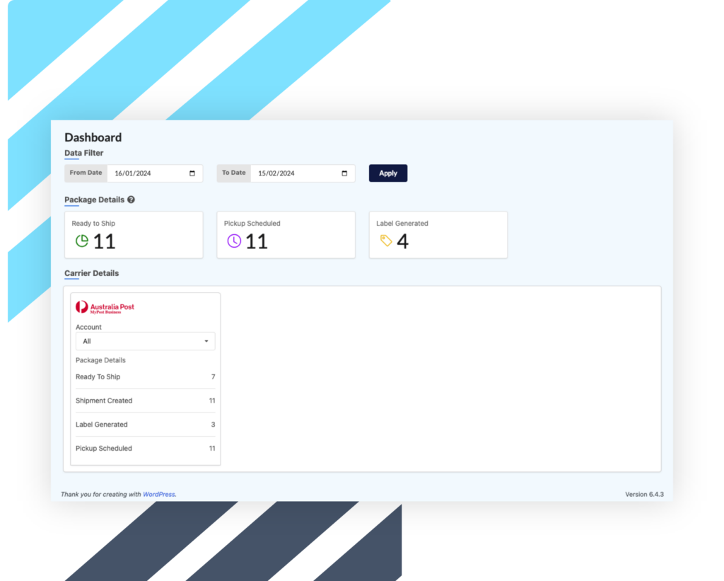 Intuitive Dashboard for Reports & Analytics