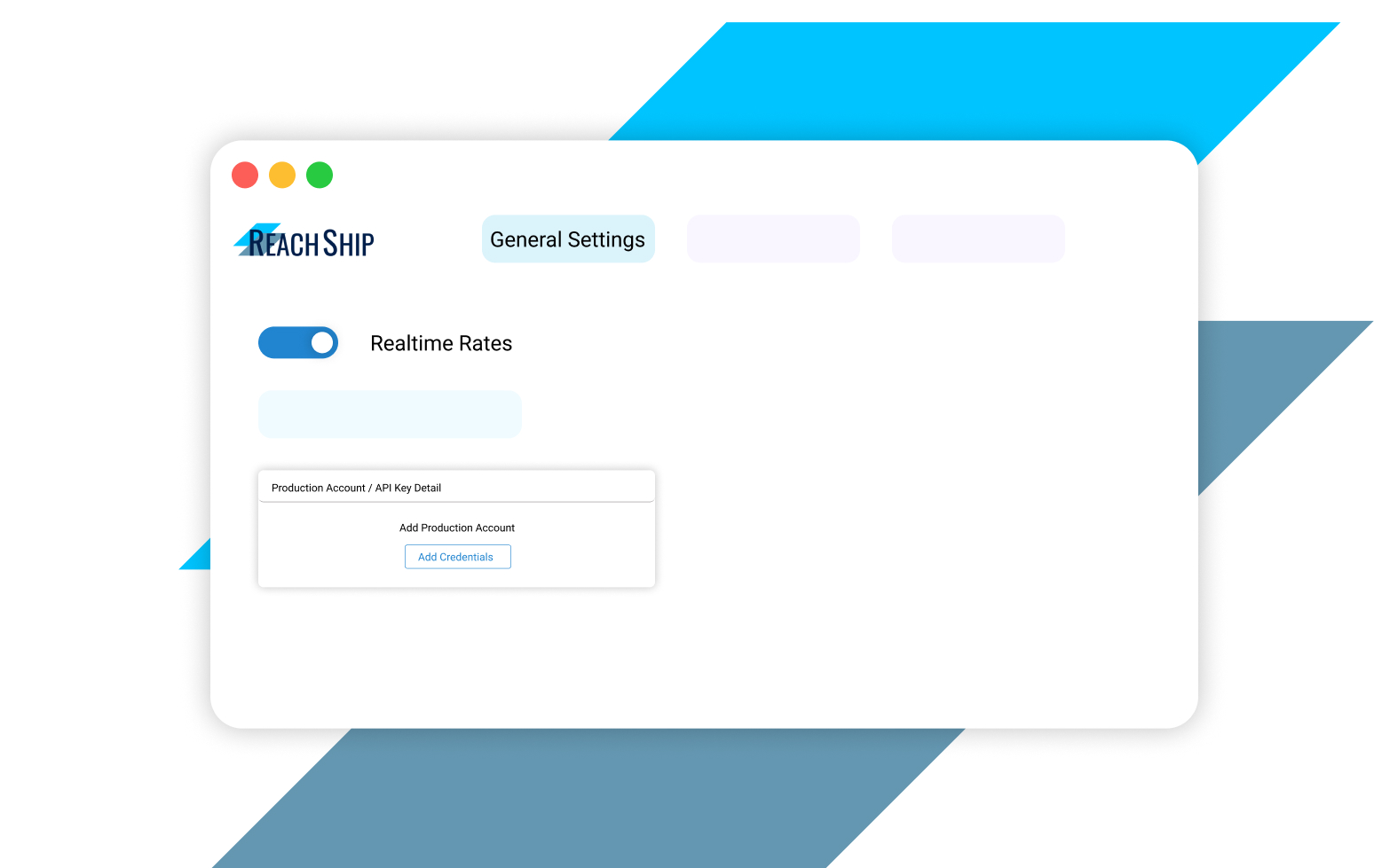 ReachShip Live Shipping Rates