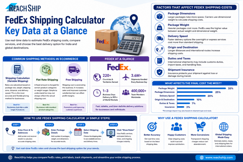 FedEx Shipping Calculator
