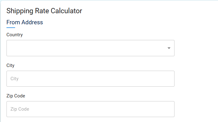  ReachShip Shipping Calculator