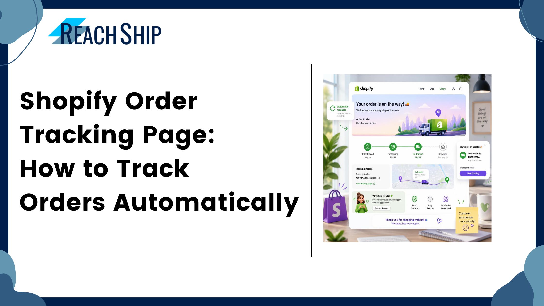 Shopify Order Tracking Page How to Track Orders Automatically
