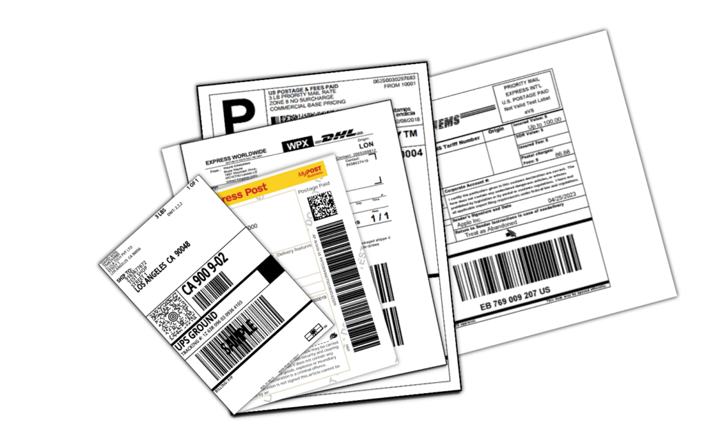 Generate and Print the Shipping Label